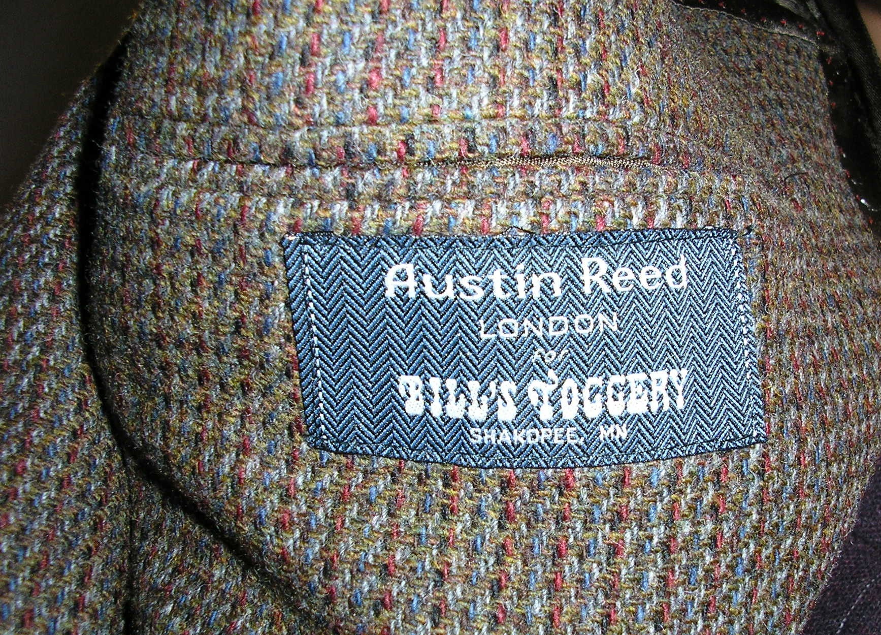 Vintage Austin Reed Wool Tweed Blazer Jacket London - Etsy