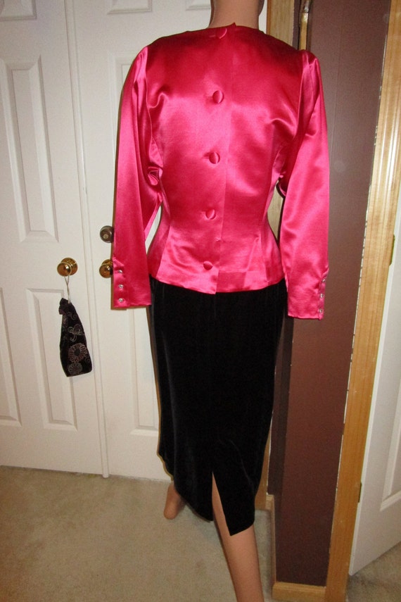 Vintage, 70s, Albert Nipon Couture, Hong Kong, pi… - image 4