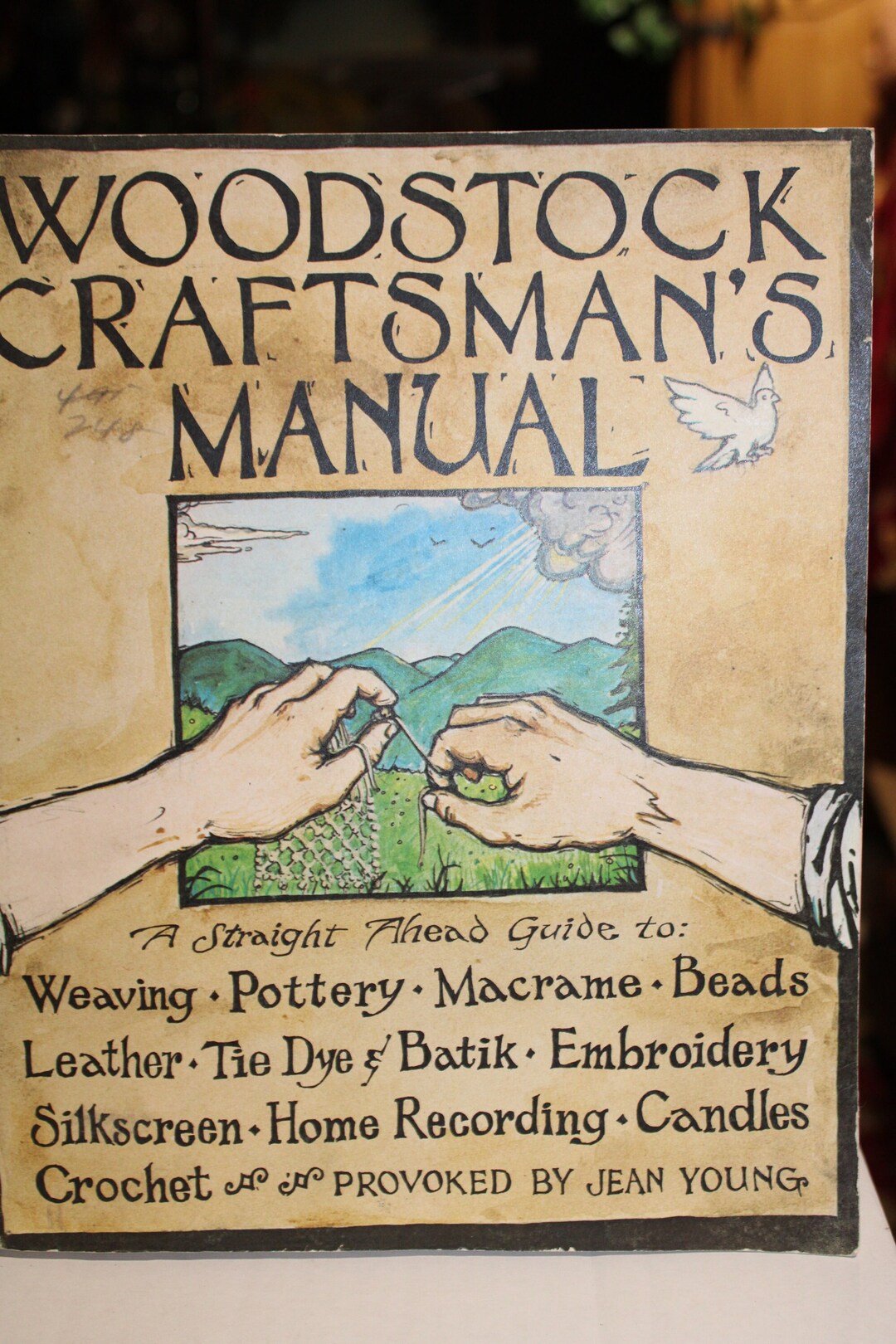 Vintage, 1974, Woodstock Craftman's Manual, Jean Young, Weaving