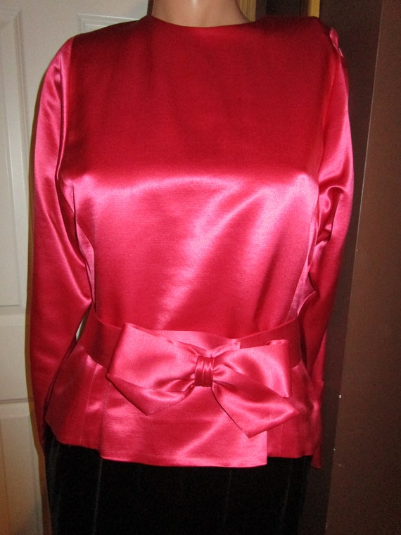 Vintage, 70s, Albert Nipon Couture, Hong Kong, pi… - image 3