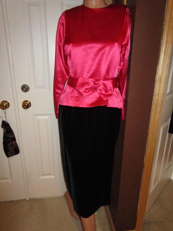 Vintage, 70s, Albert Nipon Couture, Hong Kong, pi… - image 1