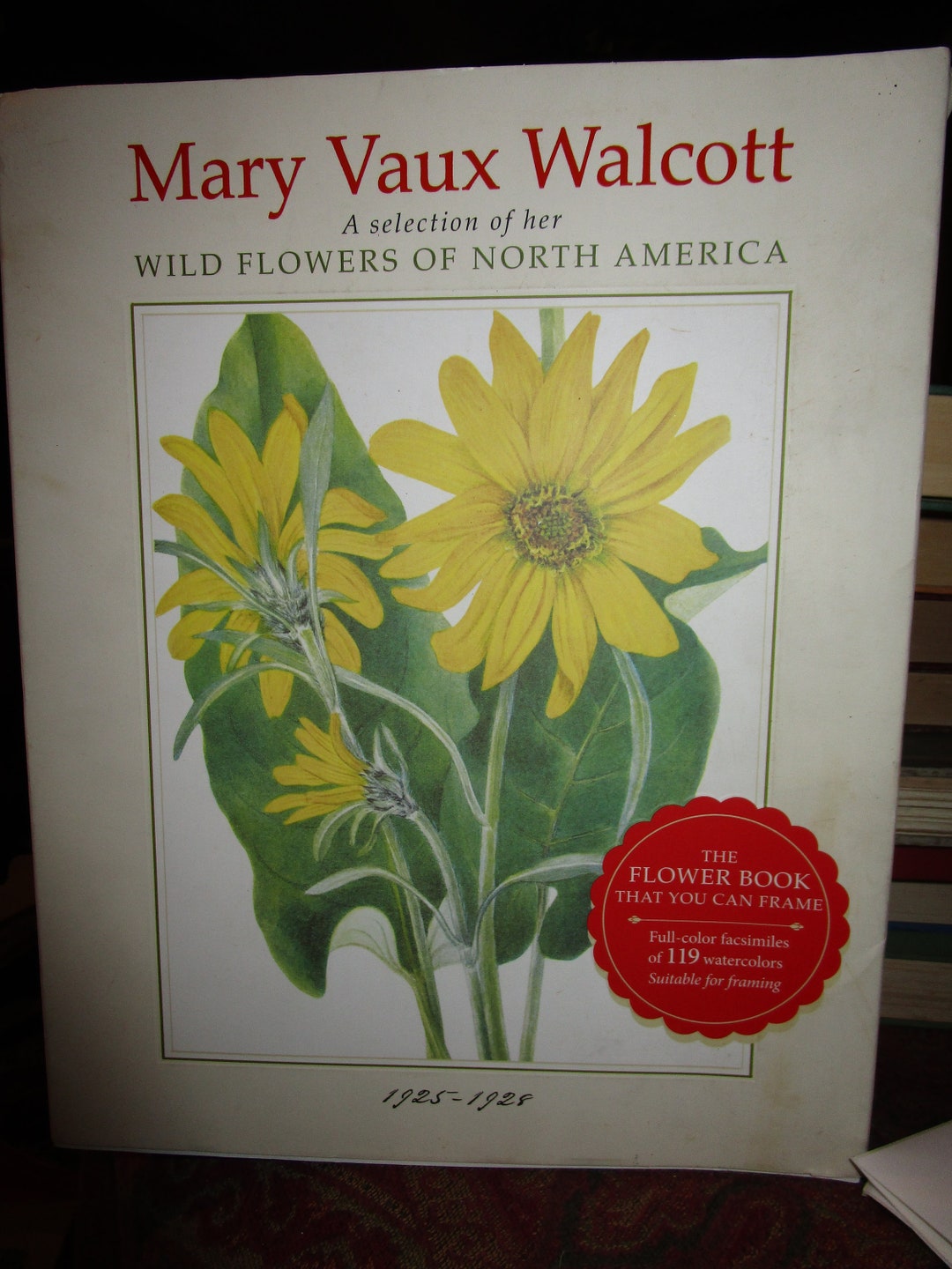 Vintage, Smithsonian, Wild Flowers of North America, Mary Vaux
