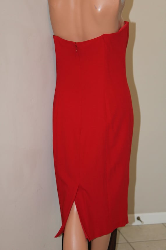 strapless open back dress PLEIN SUD 1990s 2000s Vintage Ultra Long Crushed Velvet Maxi Evening D –  VINTAGE VON WERTH main image 0