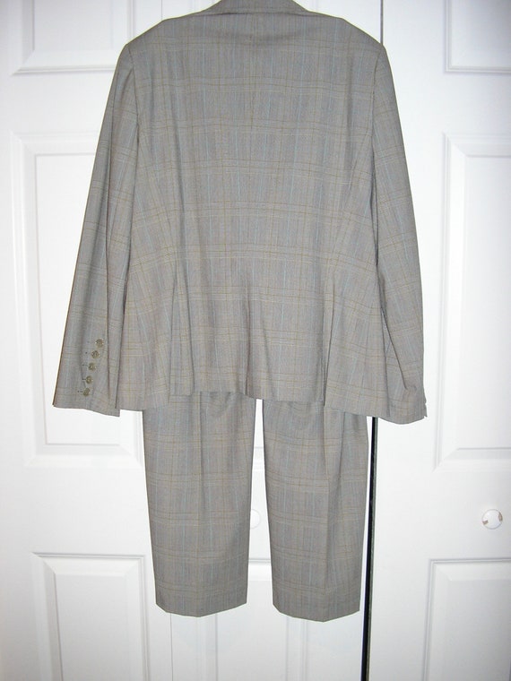 SALE  Vintage 90s, John Meyer, Norwich, plaid, pa… - image 3