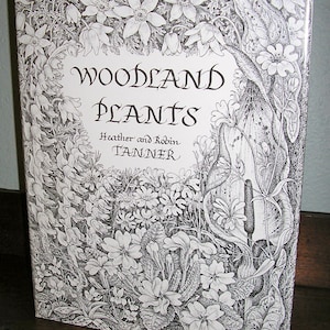 Vintage, First Edition, limited edition 834 of 1500, 1982, Woodland Plants, Tanner, HC with DJ and box, excellent condition image 2