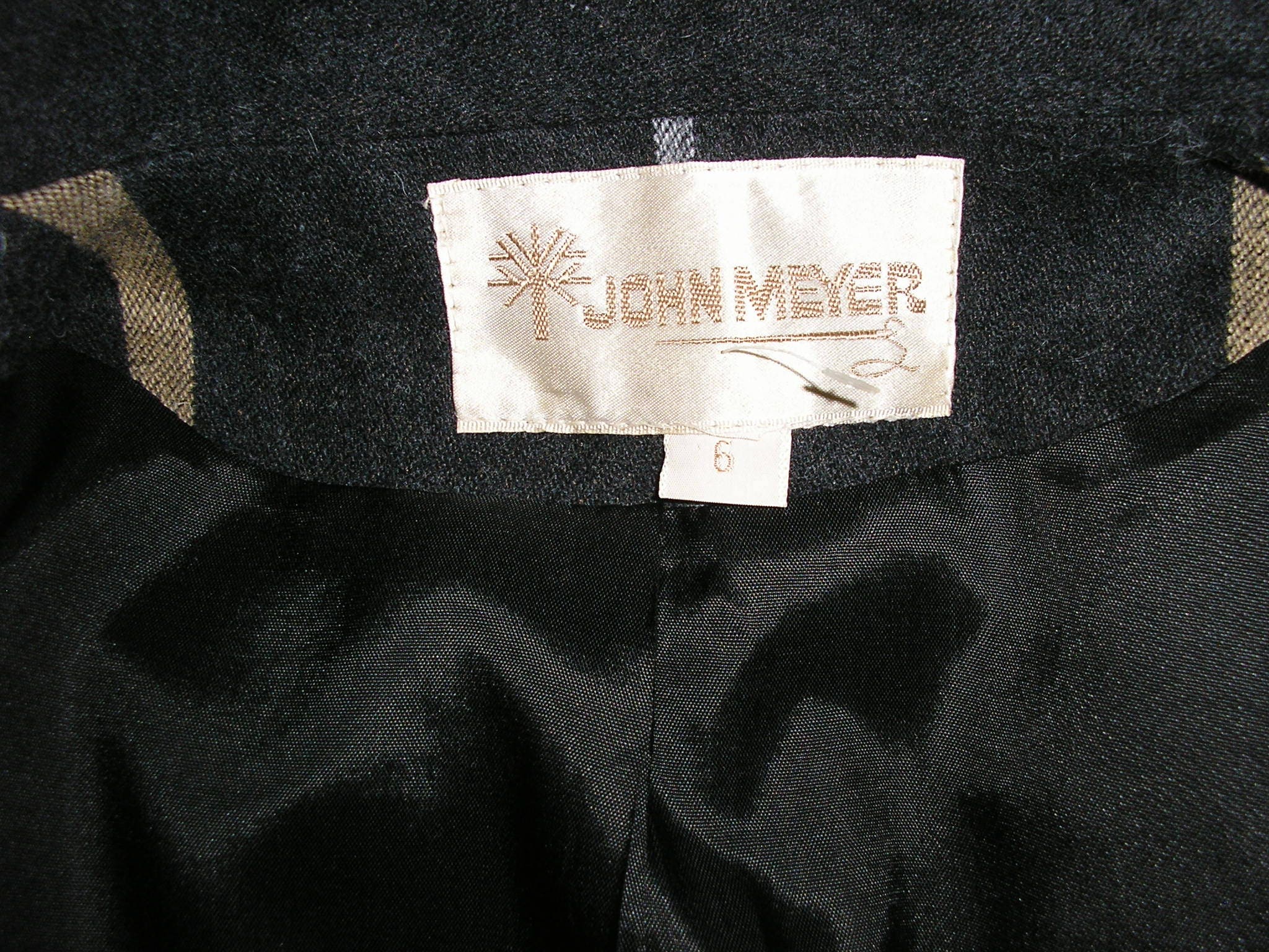 Vintage 70s Gray Wool Striped Jacket Blazer by John - Etsy