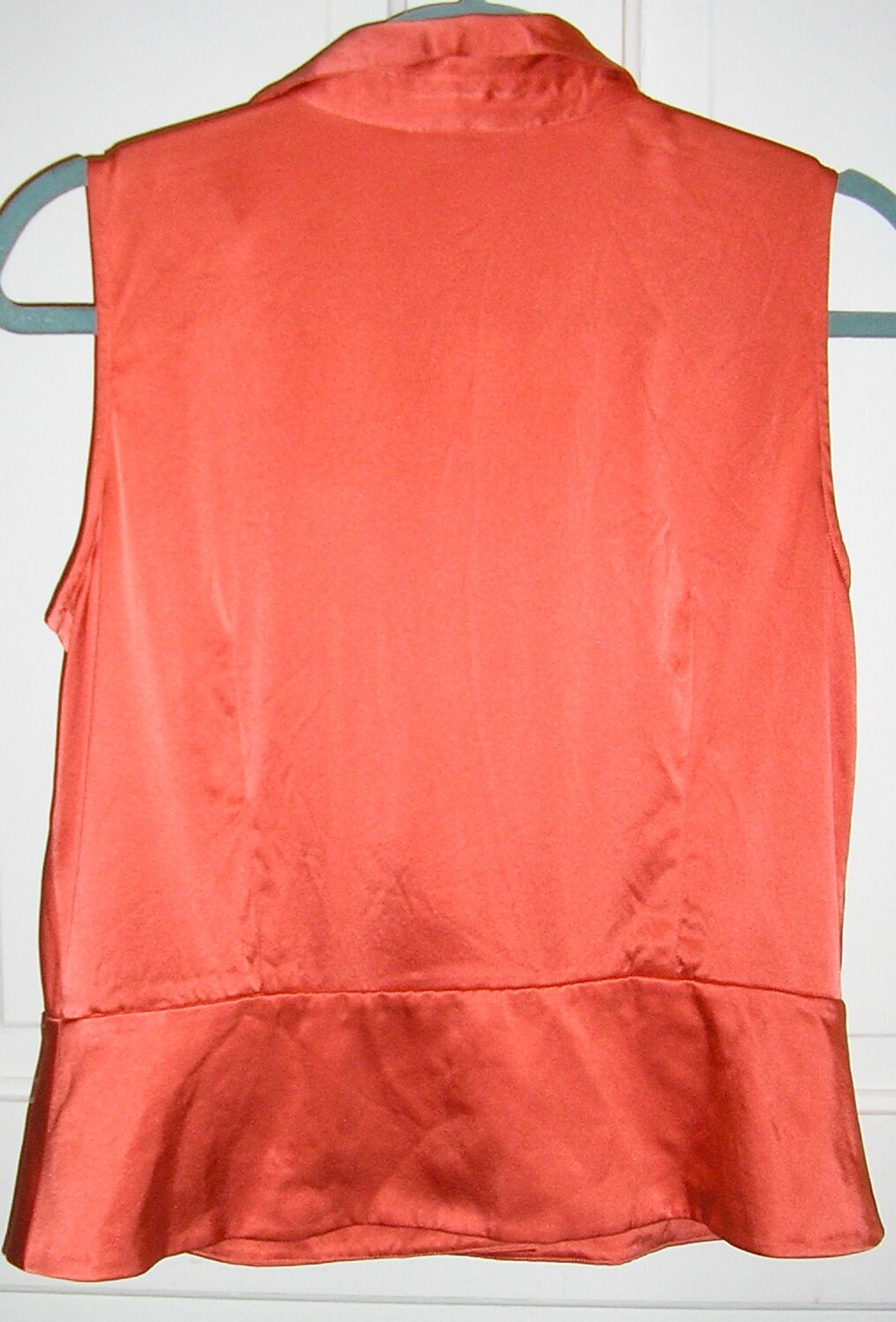 Vintage 90s Bloomingdales Copper Silk Wrap Top and Wide Leg - Etsy