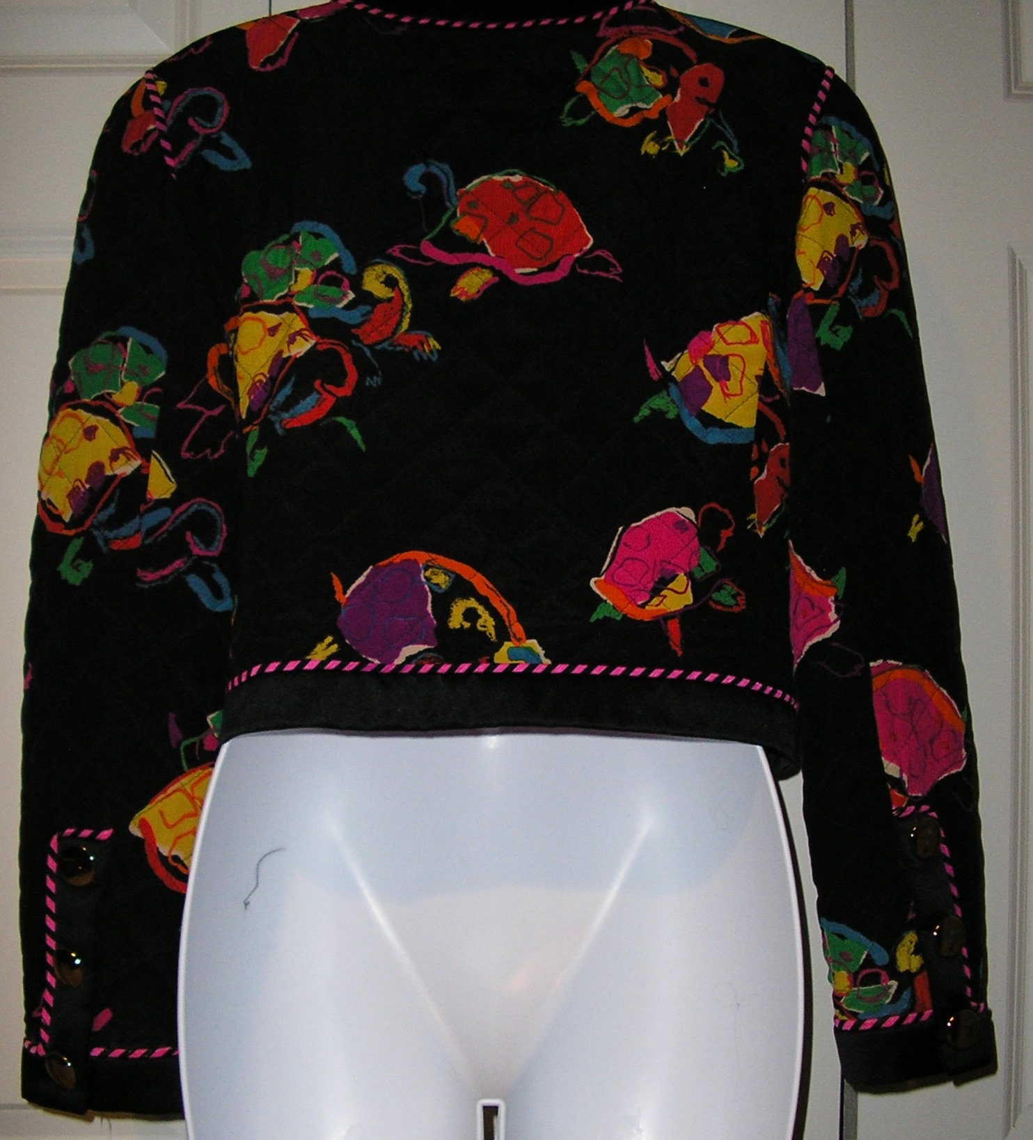 ESCADA ジャケット⭐︎美品 SALE, Vintage, Escada, Margaretha Ley, Silk Turtle Jacket