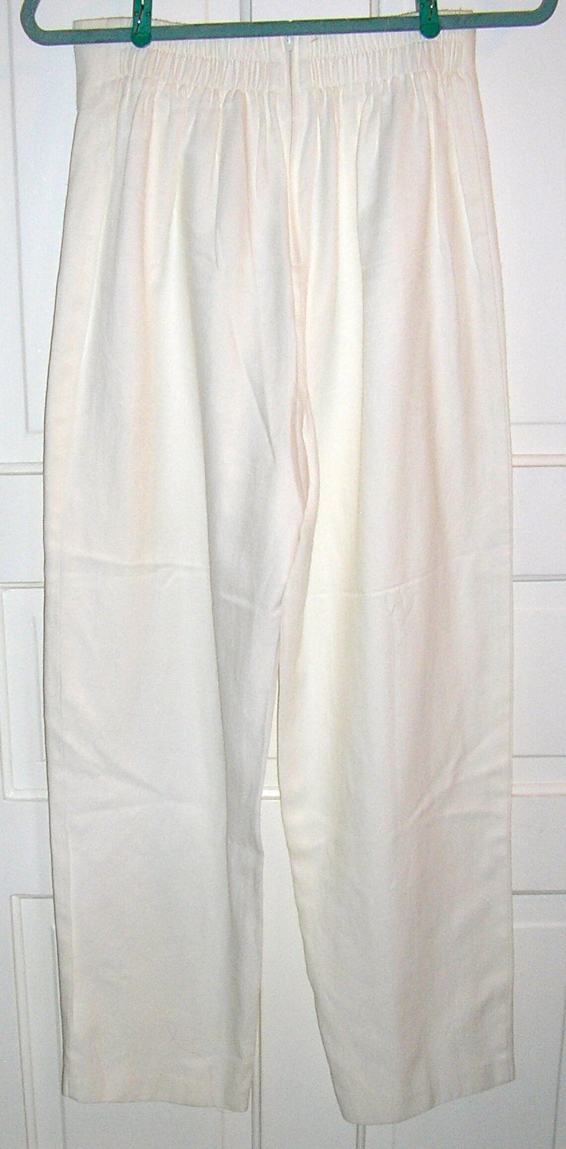 Vintage 70s White True High Waist Pants Cropped Jacket - Etsy