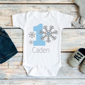 1st Birthday Boy Onederland Birthday Outfit Winter Wonderland