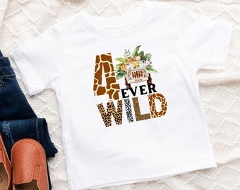 4 Ever Wild Boy 4th Birthday, Personalized Zoo Fourth Birthday, 4 Year Old, Boys Four Birthday Shirt, 4th Birthday Boy Tshirt, Zoo Party