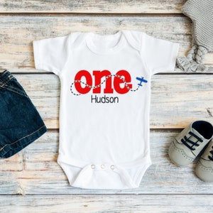 Boys First Birthday Outfit, First Birthday Boy, First Birthday Outfit Boy, 1st Birthday Boy Outfit, Boys First Birthday, Airplane Birthday image 1