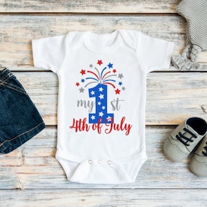 Baby boy 1st 4th of july outfit hotsell