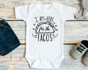 Funny baby clothes - Cute baby clothes - Funny baby gift - Taco Tuesday - Taco baby - Taco party - Taco shirt - Baby girl clothes - Baby boy