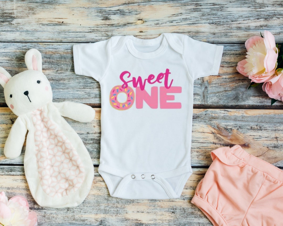 Baby Girl Donut Outfit Donut First Birthday Outfit Doughnut Etsy