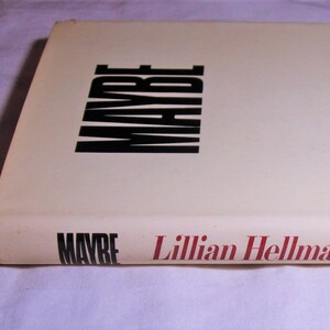 Maybe, Lillian Hellman First Edition 1980