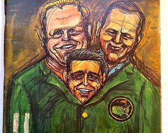 Sports Illustrated April, 4, 1966 The Masters Palmer, Nicklaus, Player Dodgers Koufax and Drysdale