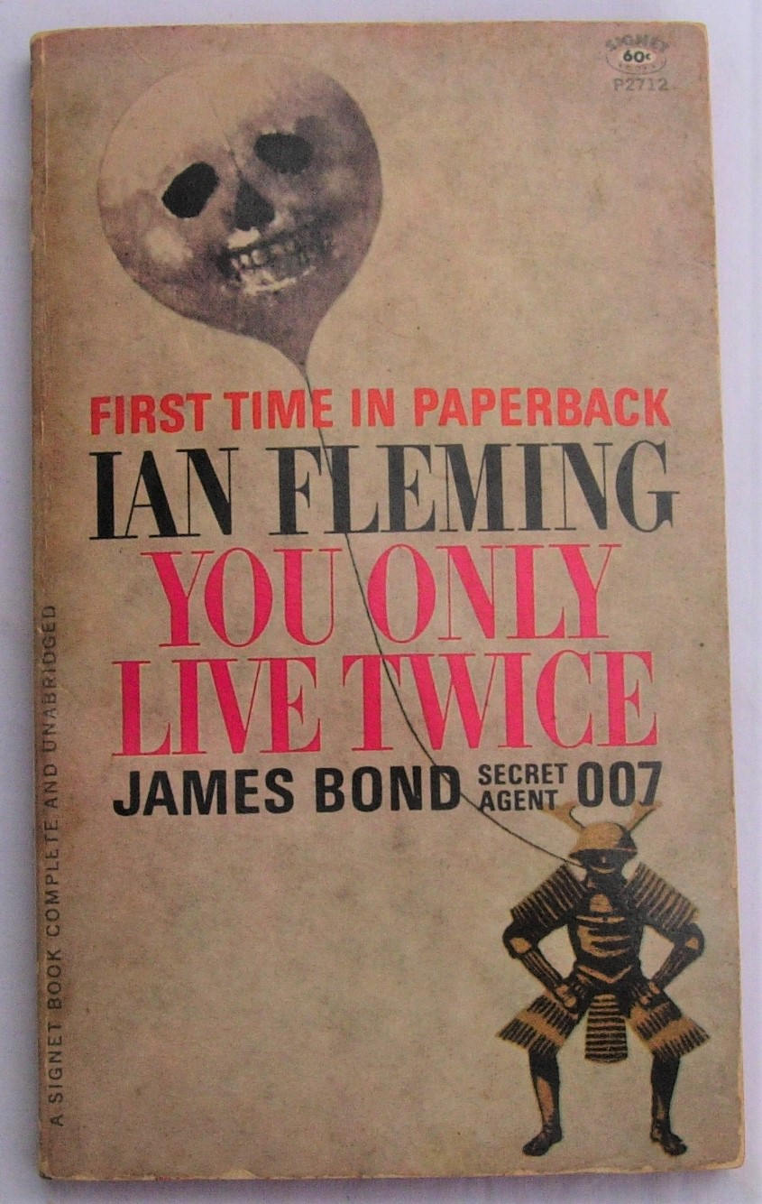 Ian Fleming You Only Live Twice James Bond First Paperback Etsy Israel