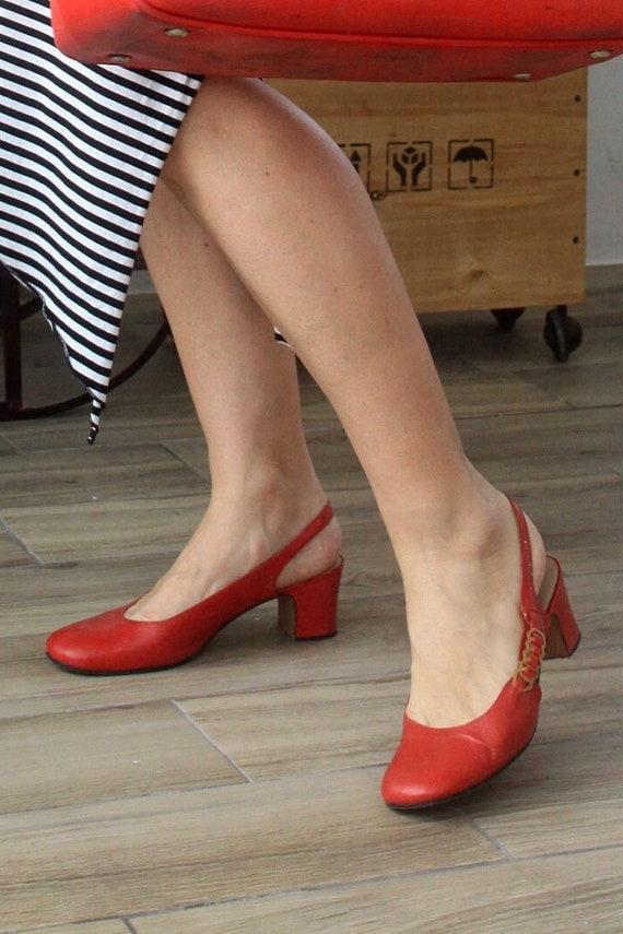 70s block cheap heels