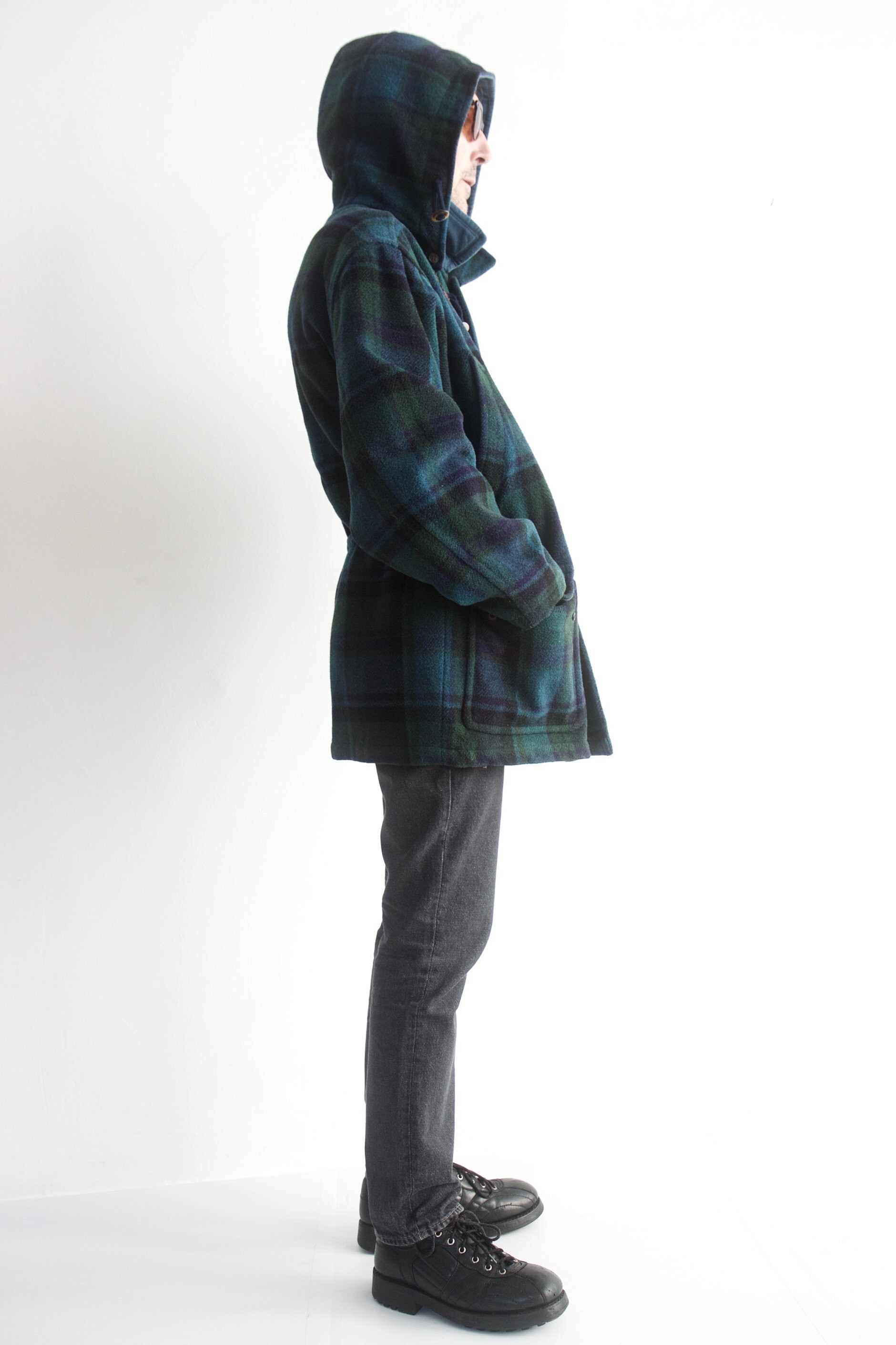 1980s Italian-made CIAO sportswear long coat Parka