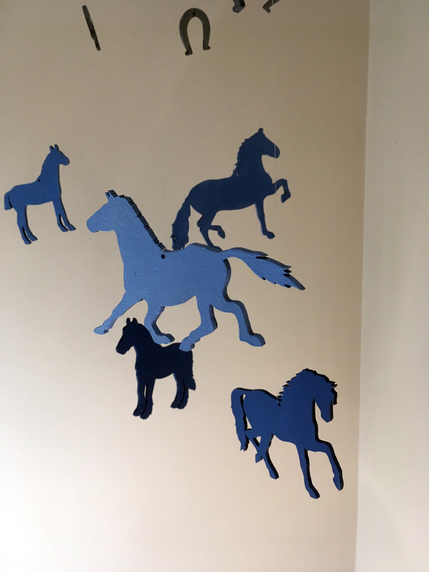 DIY Horse Ornament Kit Wooden Horse Craft Box Horse Etsy