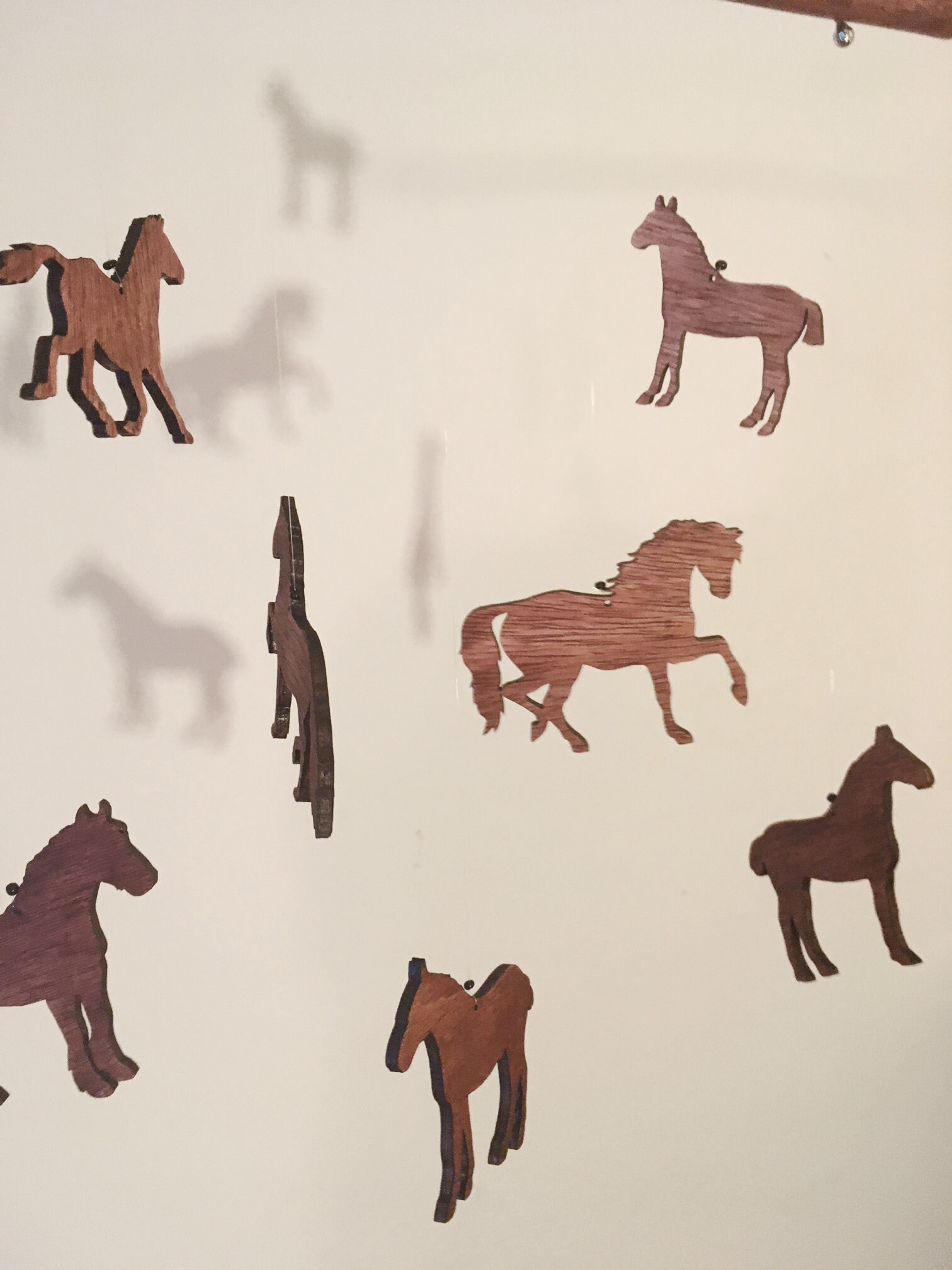 DIY Horse Ornament Kit Wooden Horse Craft Box Horse Etsy