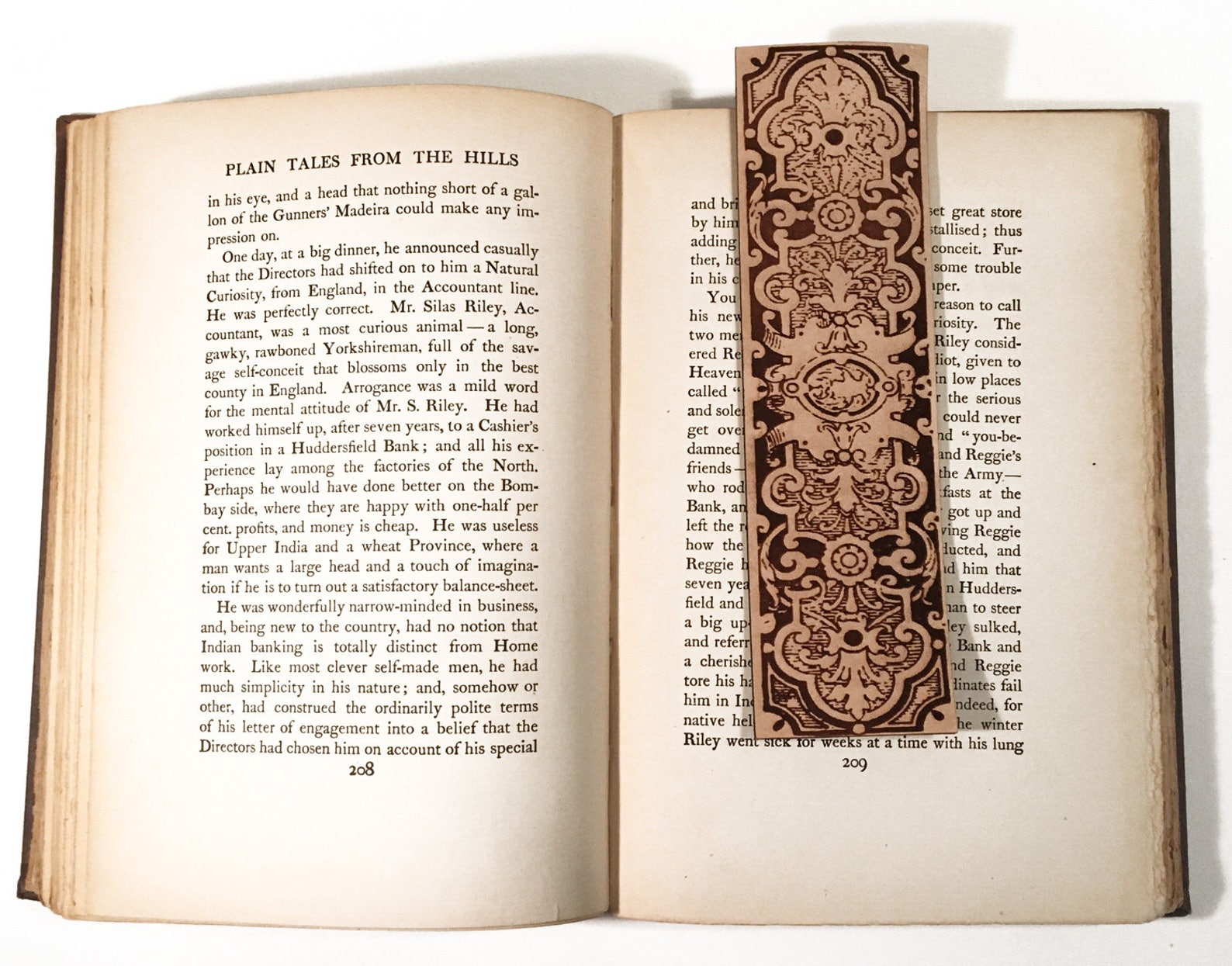 Historical Geometric Design Leather Bookmarks. classical Etsy