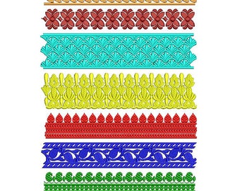 Set Of 8 Laces Machine Embroidery Designs Border Design Sale Designpaadar Club Set Of 8 Laces Machine Embroidery Designs Border Design Sale Designpaadar Club