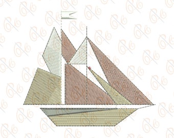 Boat embroidery  etsy Boat embroidery  etsy