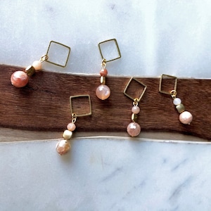 Sunstone Knitting Stitch Marker Set - Knitting Supplies, Knitting Notions, Knitting Accessories, Progress Keepers, Yarn, Fiber Accessory