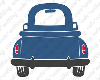 Download Antique Truck Svg Etsy