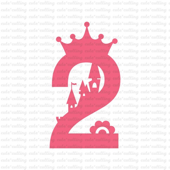 Download Two Birthday svg Princess svg castle svg Birthday girl svg | Etsy