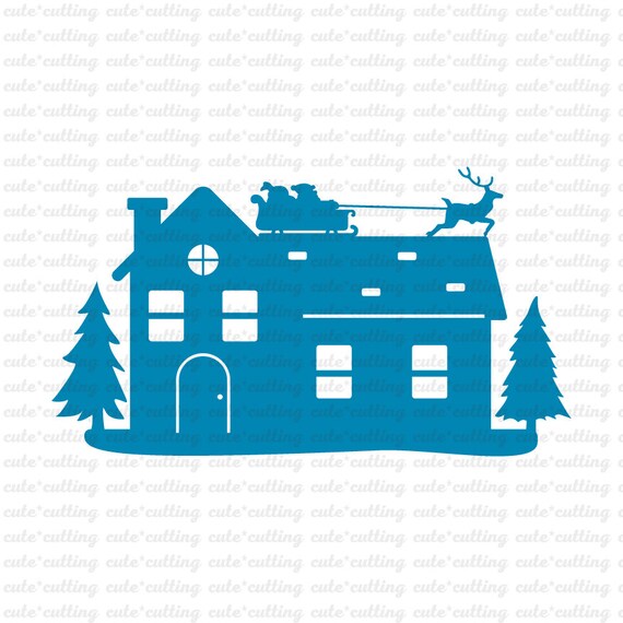 Download Free Christmas Svg Christmas Scene Svg Christmas Eve Svg Etsy SVG DXF Cut File