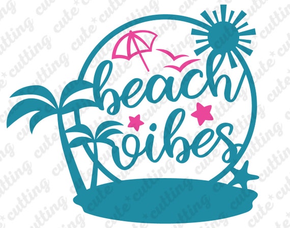 Island Svg Beach Vibes Svg Vacation Svg Vacay Mode Svg | Etsy