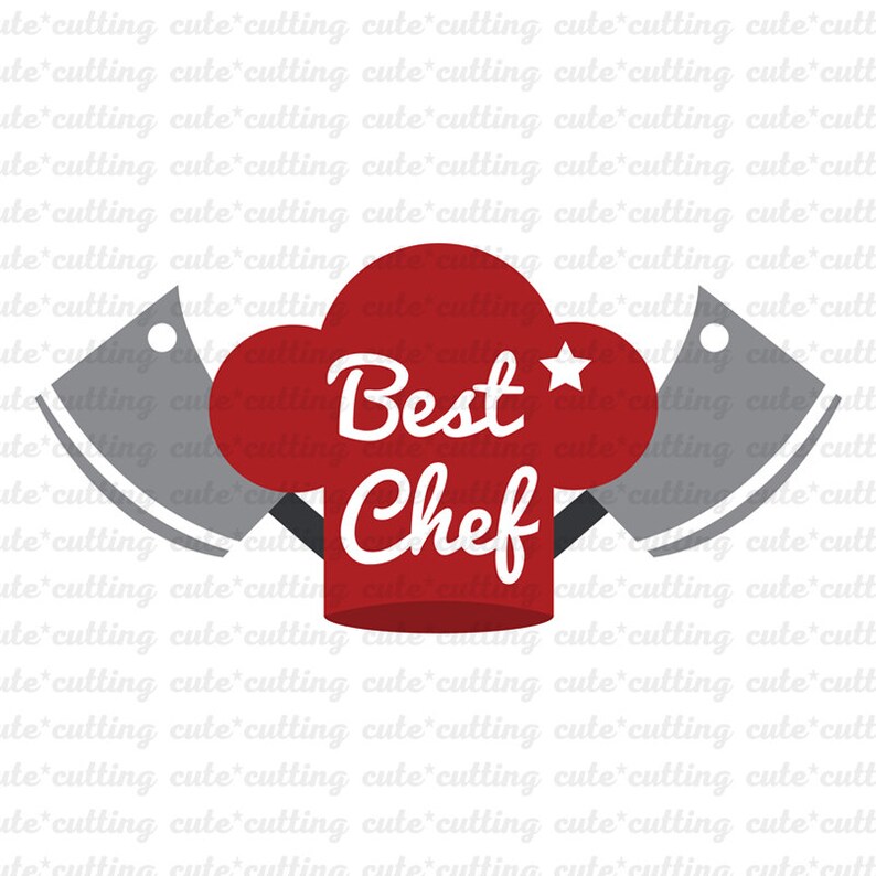 Download Chef-kok svg jpeg snijden dxf-bestanden voor de Silhouette ...