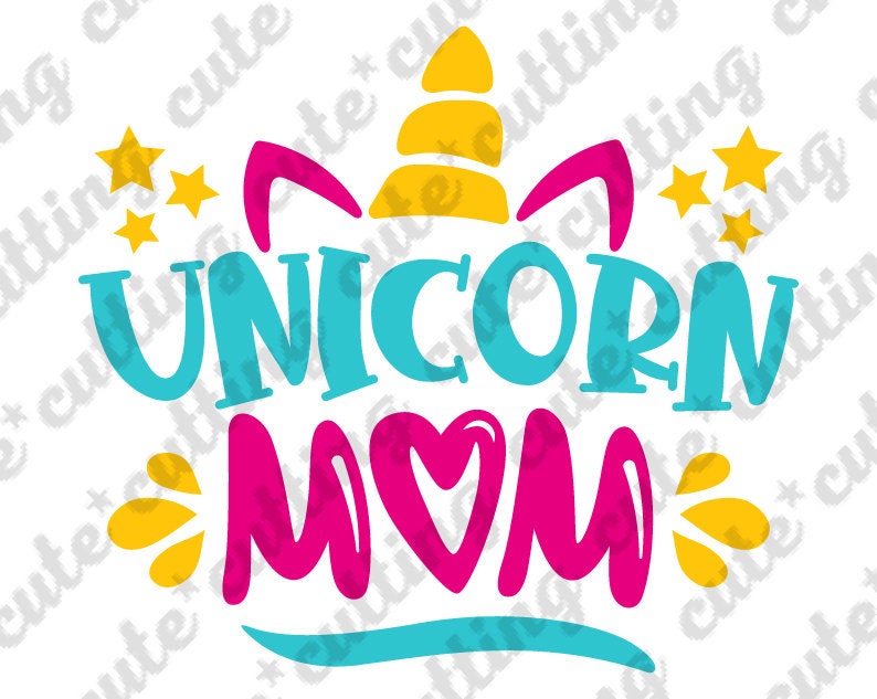 Download Unicorn mom svg Unicorn svg mother's day svg mothers | Etsy