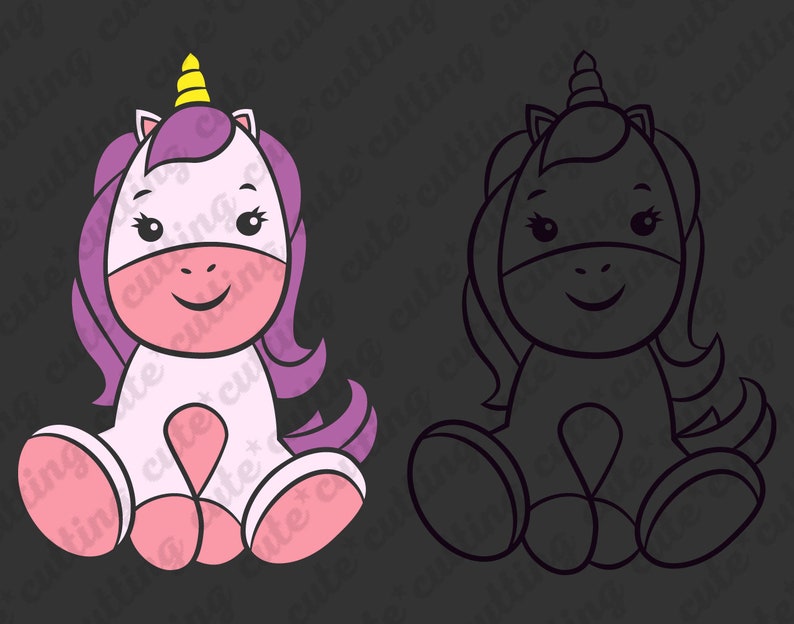 Free Free 63 Cute Baby Unicorn Svg SVG PNG EPS DXF File