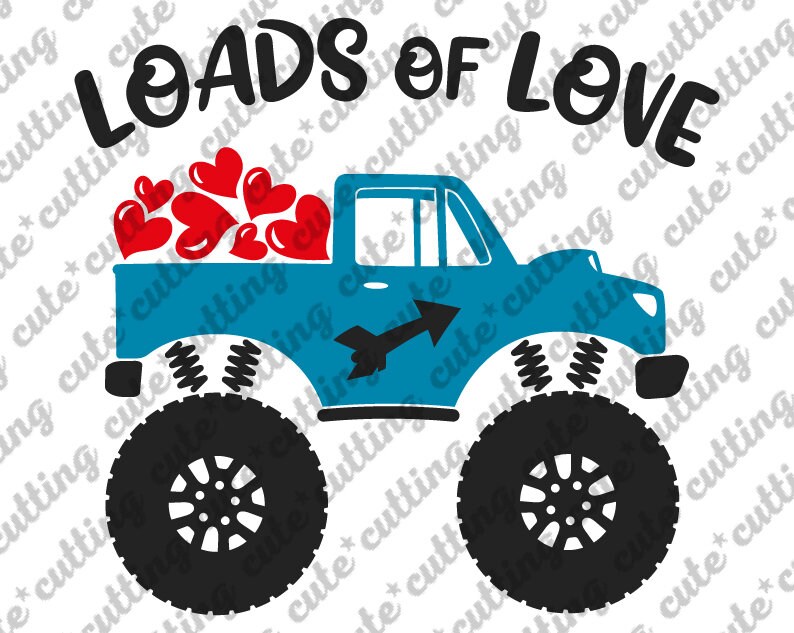 Free Free 268 Monster Truck Valentine Svg Free SVG PNG EPS DXF File