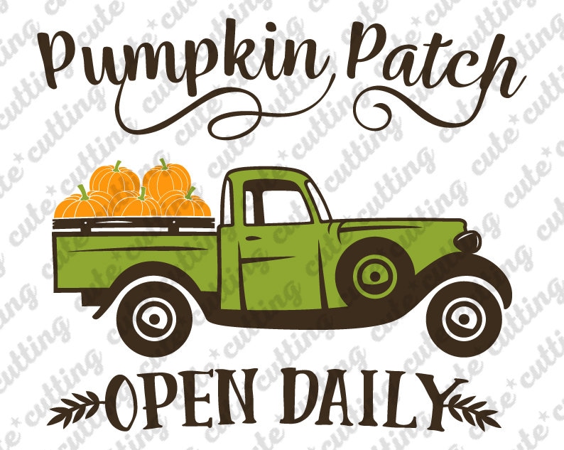 Download Art Collectibles Clip Art Thanksgiving Truck With Pumpkins Svg Pdf Dxf Pumpkin Truck Svg Cutting Files For Silhouette Cameo Halloween Png Autumn Jpeg Cricut
