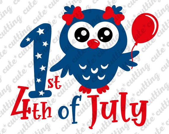 Download 4th Of July Svg Fourth Of July Svg Owl Svg 1st 4th Of July Etsy