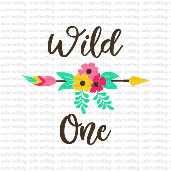Download Wild one svg First Birthday svg Boho svg Arrow svg Flower ...