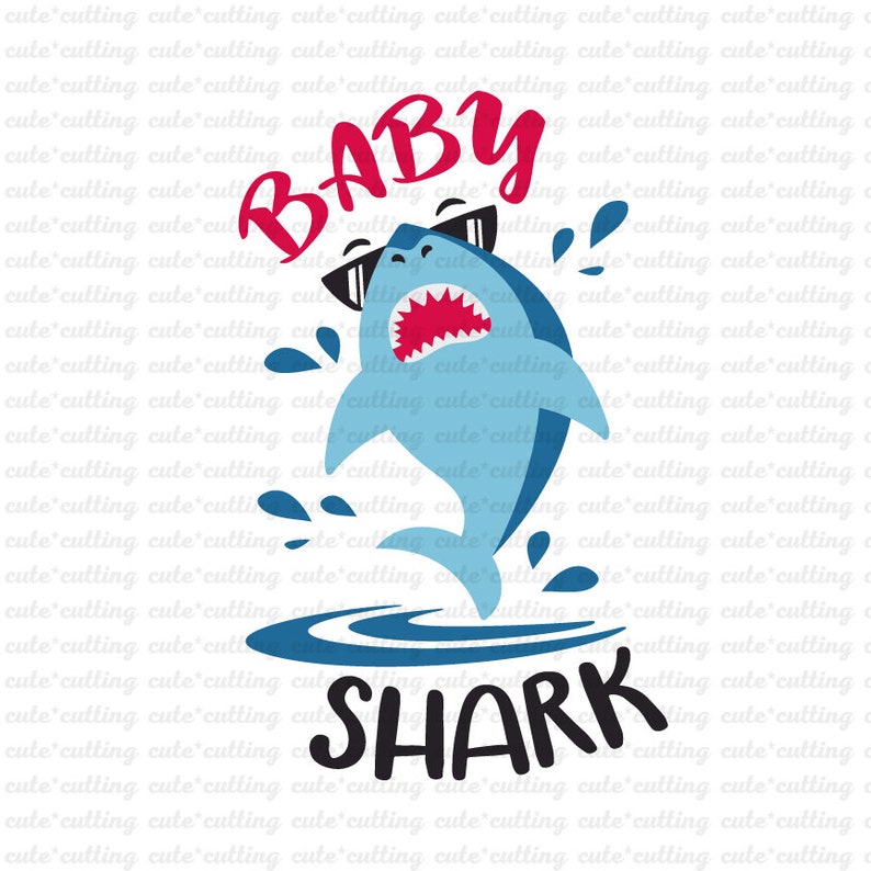 Download Clip Art Art Collectibles Shirt Baby Shark Svg Clipart Travel Svg Dxf Cricut Curio Pdf Cutting File For Silhouette Cameo Vacation Svg Summer Svg Shark Svg