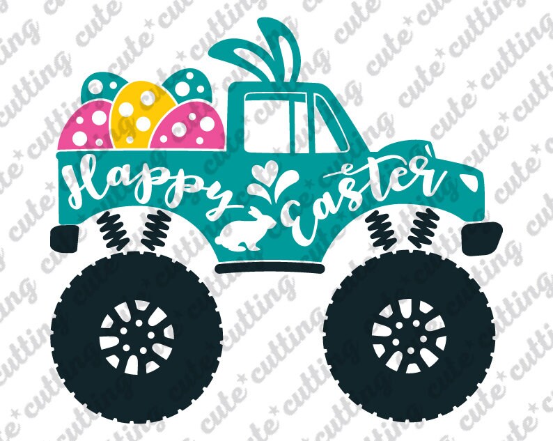 Download Easter svg Easter Monster truck svg Easter Monster truck ...