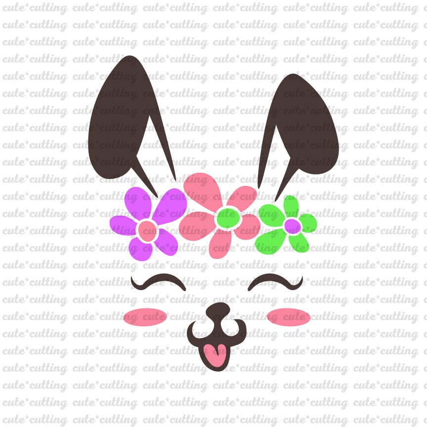 Download Easter svg Bunny svg Bunny Face svg Easter Day svg rabbit ...