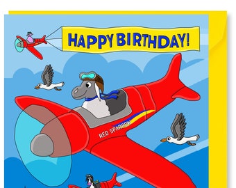 Avion Joyeux Anniversaire Etsy France