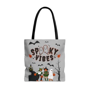 Spooky Vibes Fun Halloween Tote Bag