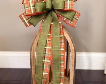 Fall Bow Mailbox Bow Lantern Bow
