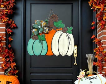 Pumpkin Fall Door Hanger