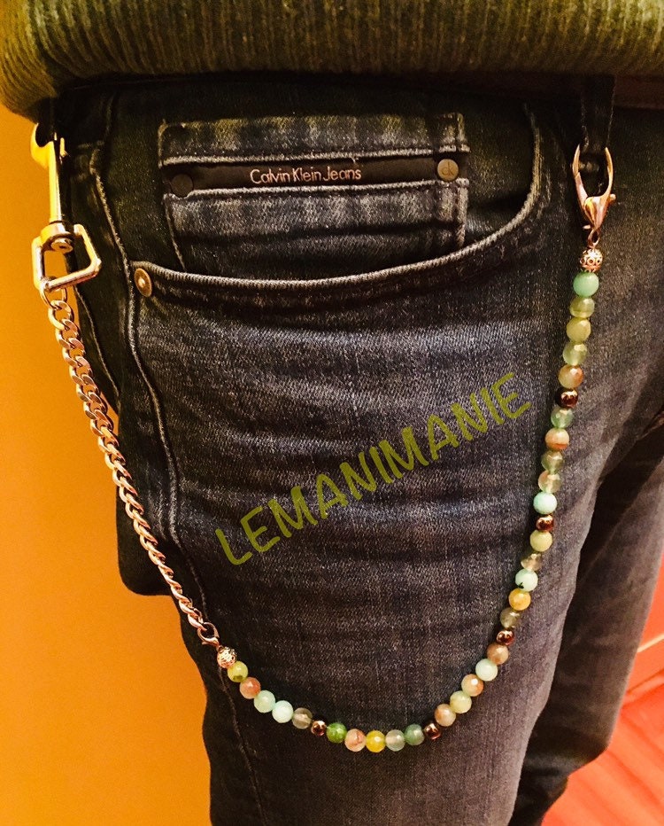 Catena Jeans Uomo Verde/man Jeans Green Chain/chain of Jeans | Etsy  Australia