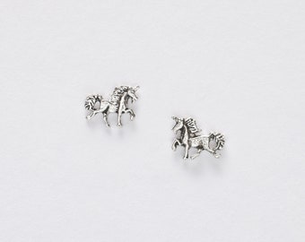 Silver Studs / Silver Unicorn Stud Earrings / Gift for Her / Silver Earrings / Jewellery / Gifts / Unicorn Earrings / Letterbox Gift